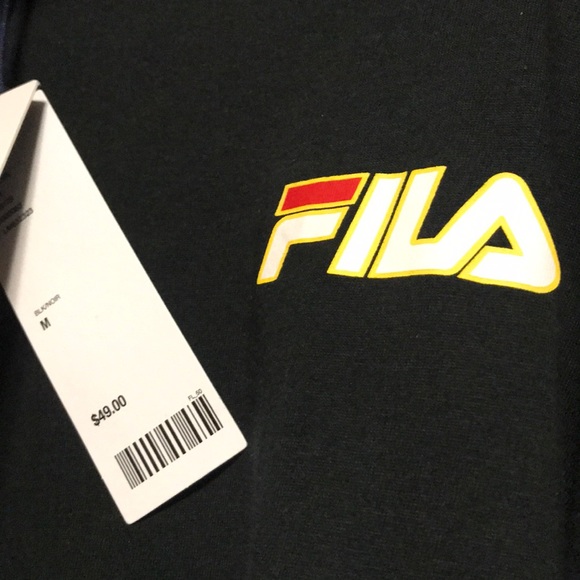 nwt fila rasta stripe colorblocked L/s - Picture 3 of 4